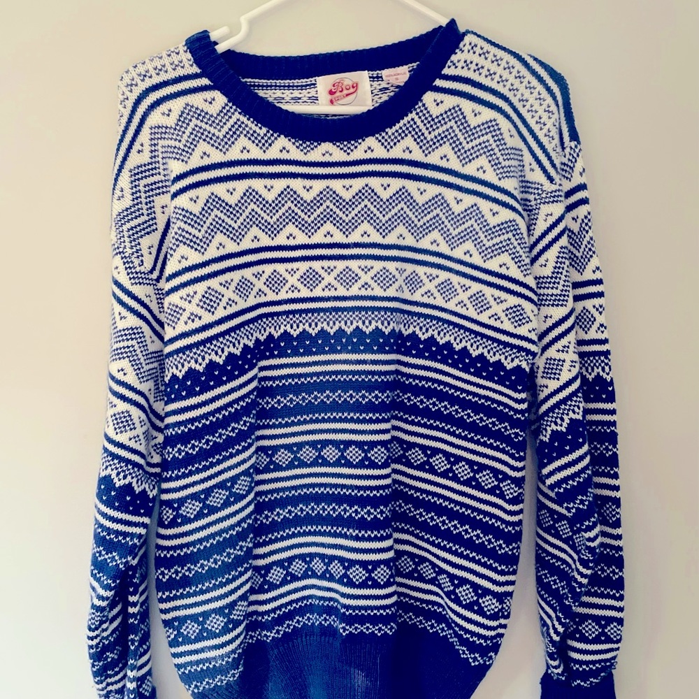 Alpine Vintage Ski Sweater